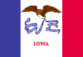 Iowa state flag